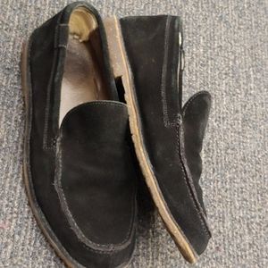 Emu sheepskin loafers